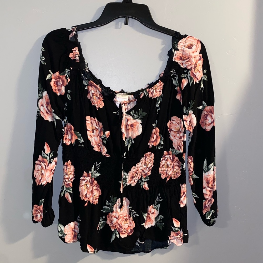 Flower summer top